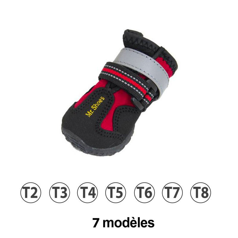 Chaussures Protect pour chien, lot de 4 – Doogy Sport - La Meute Trufféo
