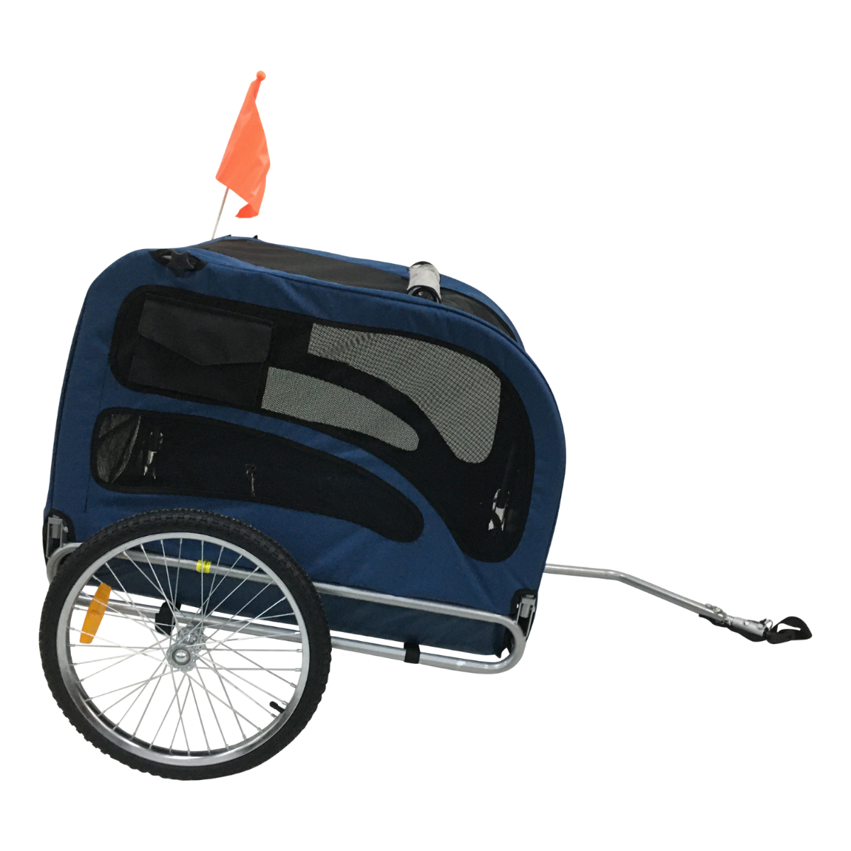 Topmast Hondenfietskar Classic - Opvouwbaar - Blauw - XL