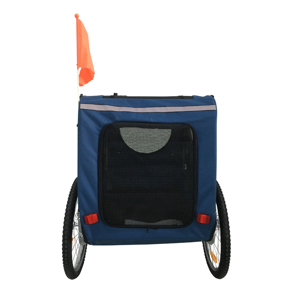 Topmast Hondenfietskar Classic - Opvouwbaar - Blauw - XL