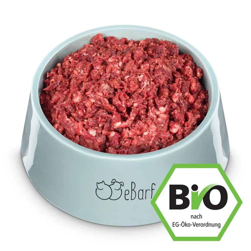 Cœur de bœuf bio haché eBarf