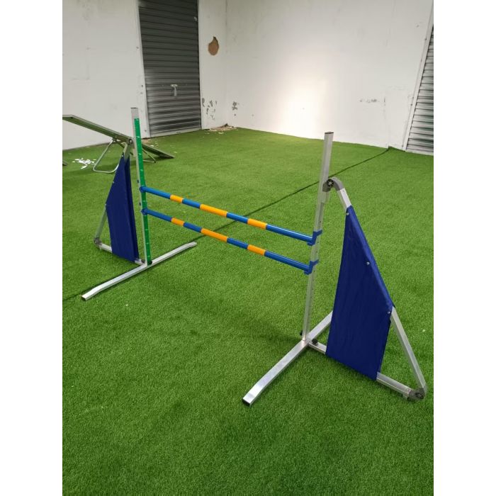 Tremplin d'agility professionnel Topmast - Double - Hauteur réglable TOPMAST