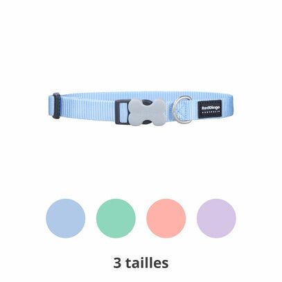 Collier Pastel Red Dingo pour chien - Trufféo