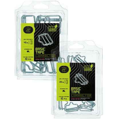 Connecteurs ruban clôture électrique 20 ou 40 mm – Lot de 10 - Trufféo