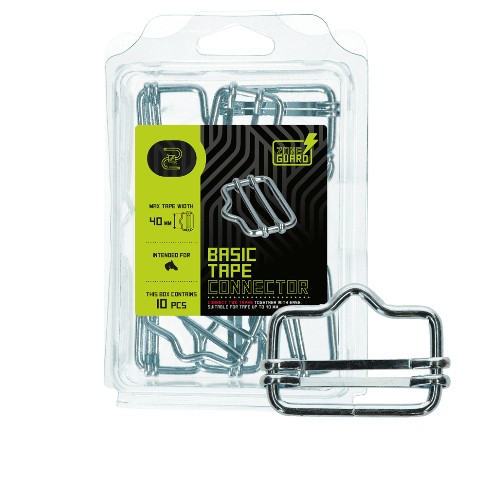 Connecteurs ruban clôture électrique 20 ou 40 mm – Lot de 10 - Trufféo