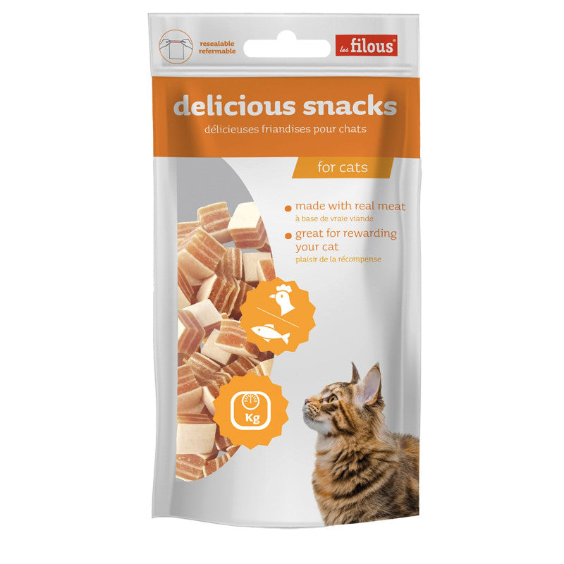 Cubes poulet et poisson Les Filous 50 g