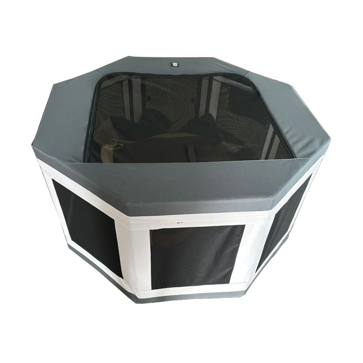 Topmast Puppyren Tent - Buizen Constructie - Grijs