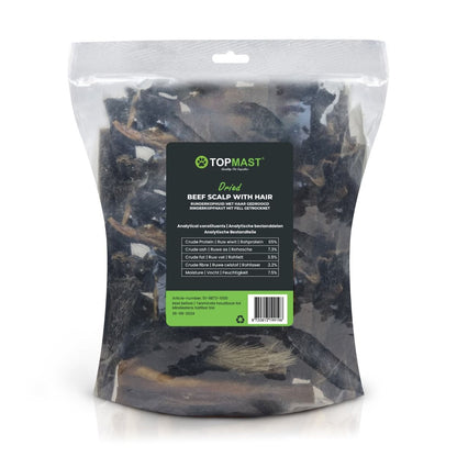 Topmast Runderkophuid met Haar - 15 cm - 1000 Gram