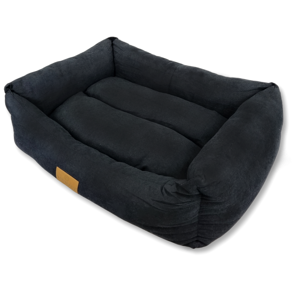 Topmast Hondenmand - Velours Comfort Line - Zwart