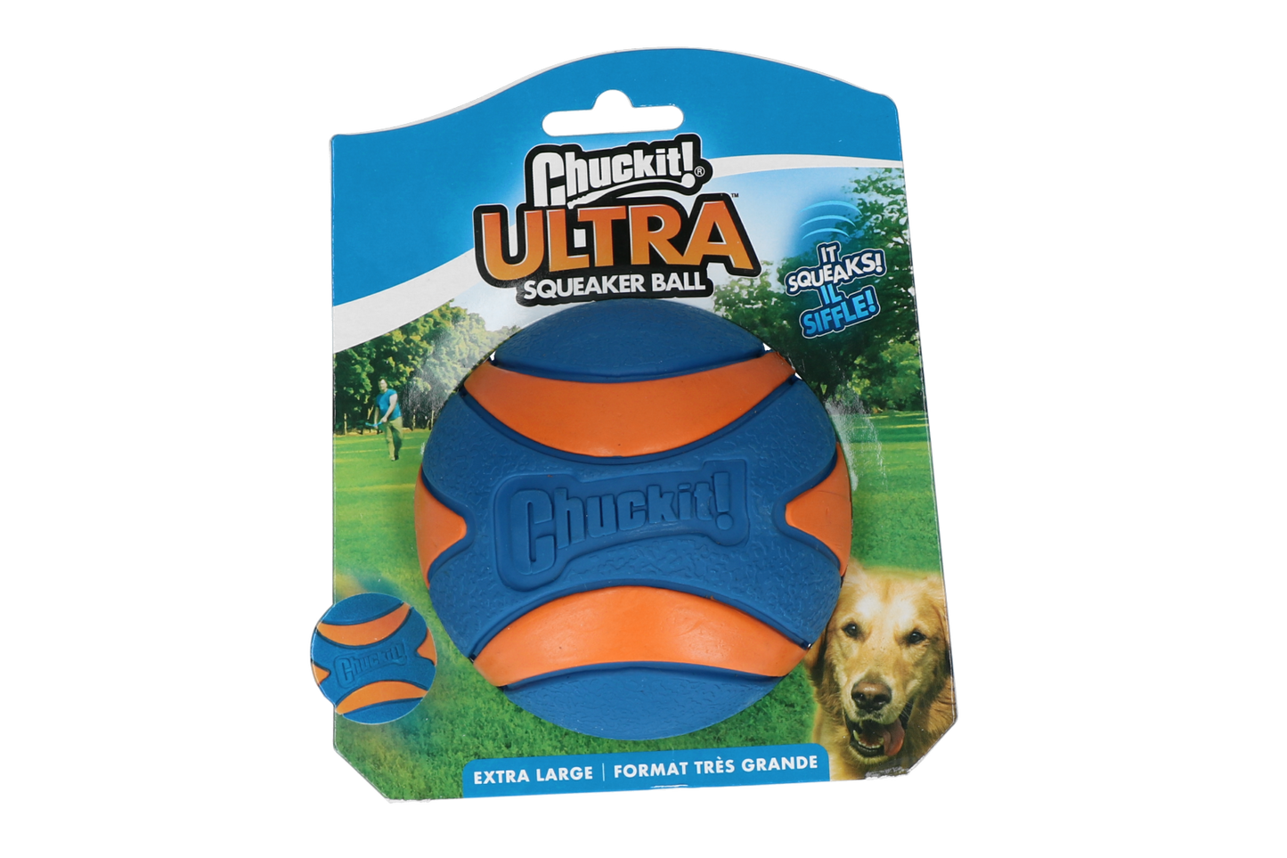 Chuckit Ultra balle à grelot XL - 1 pièce Hofman Animal Care