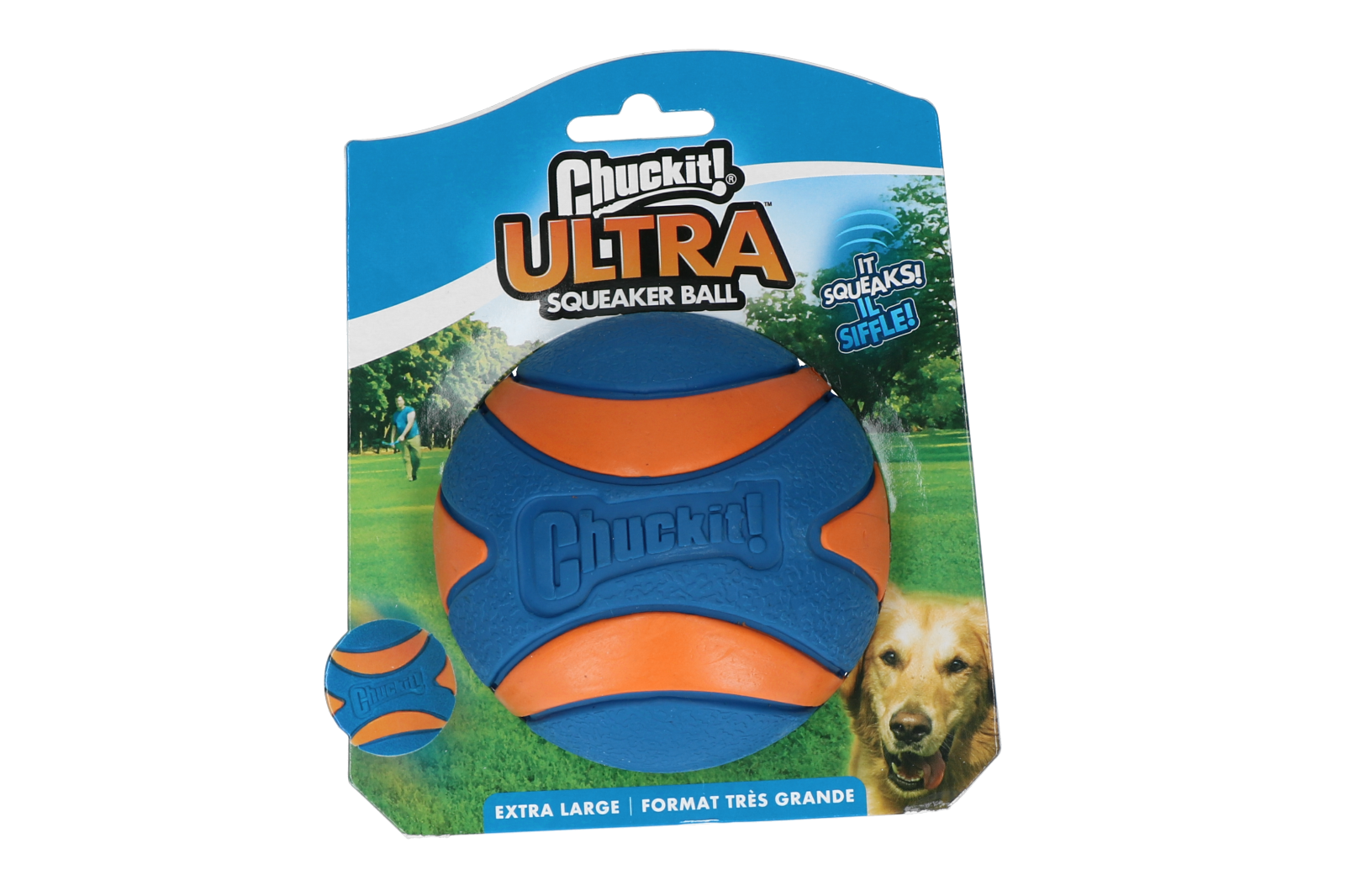 Chuckit Ultra balle à grelot XL - 1 pièce Hofman Animal Care