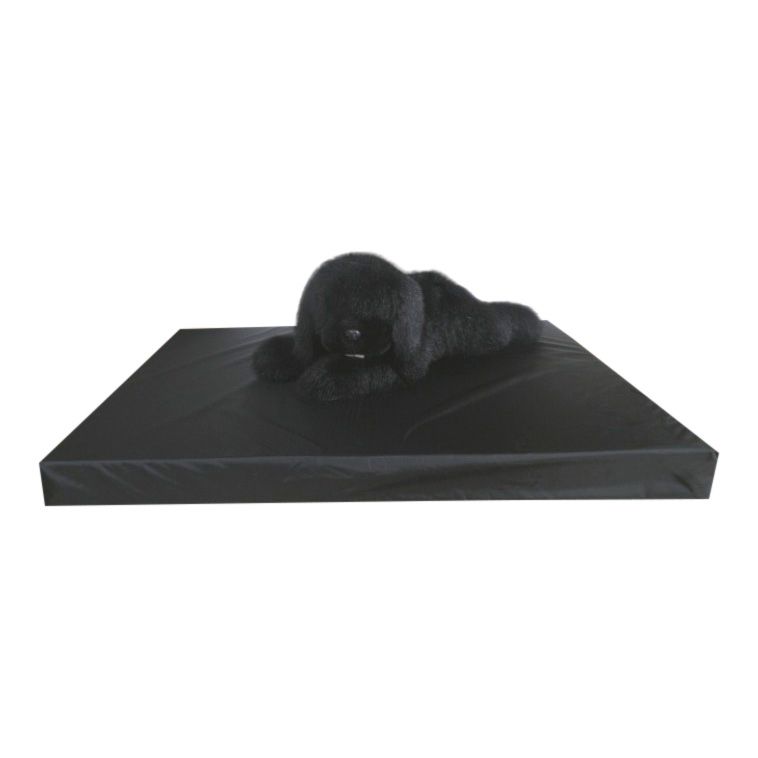 Topmast Gezondheidsmatras Leatherlook Zwart