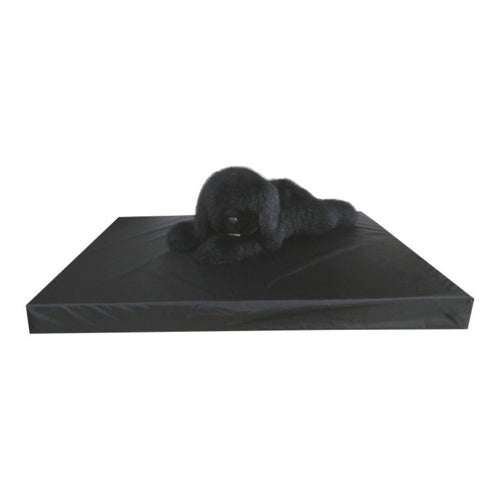Health Mattress for Dogs - Black Synthetic Leather
