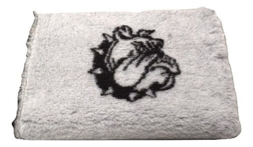 Vet Bed Xtra Soft - Motif Tête de Bulldog 150 x 100 cm
