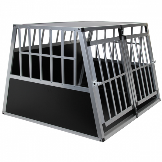 Cage de transport voiture Aluminium Double Porte Topmast - M - 89 x 69 x 50 cm