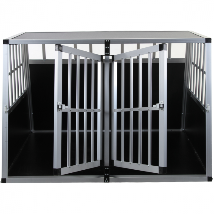 Cage de transport voiture Aluminium Double Porte Topmast - M - 89 x 69 x 50 cm