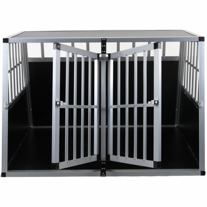 Cage de transport voiture Aluminium Double Porte Topmast - M - 89 x 69 x 50 cm