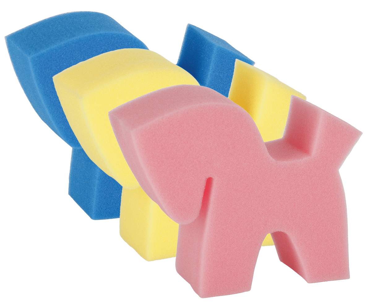 Éponges Flecki en forme de cheval (lot de 3) - Trufféo