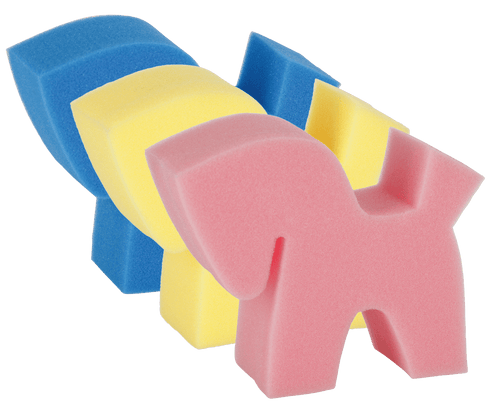 Éponges Flecki en forme de cheval (lot de 3)