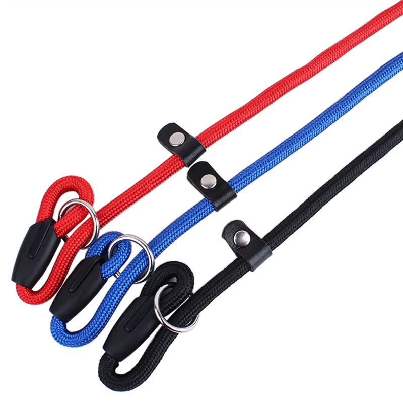 High Quality Pet Dog Leash Rope Nylon Adjustable Training Lead Pet Dog Leash Dog Strap Rope Traction Dog Harness Collar Lead