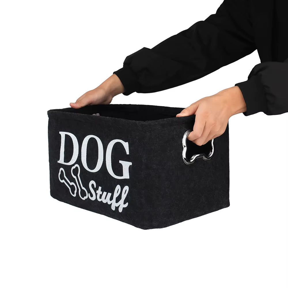 Clothes Toy Storage Dog Basket Pet Bin Accessories Box Container Stuff Sundries Organize Baskets Case Home Tool