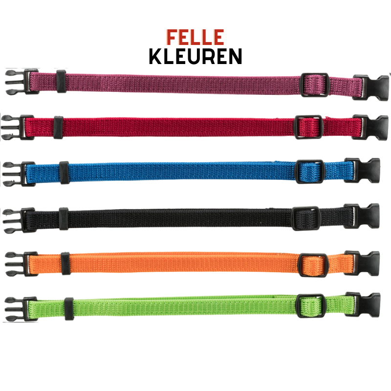 Puppy Halsbandjes - 6 Kleuren Assortiment