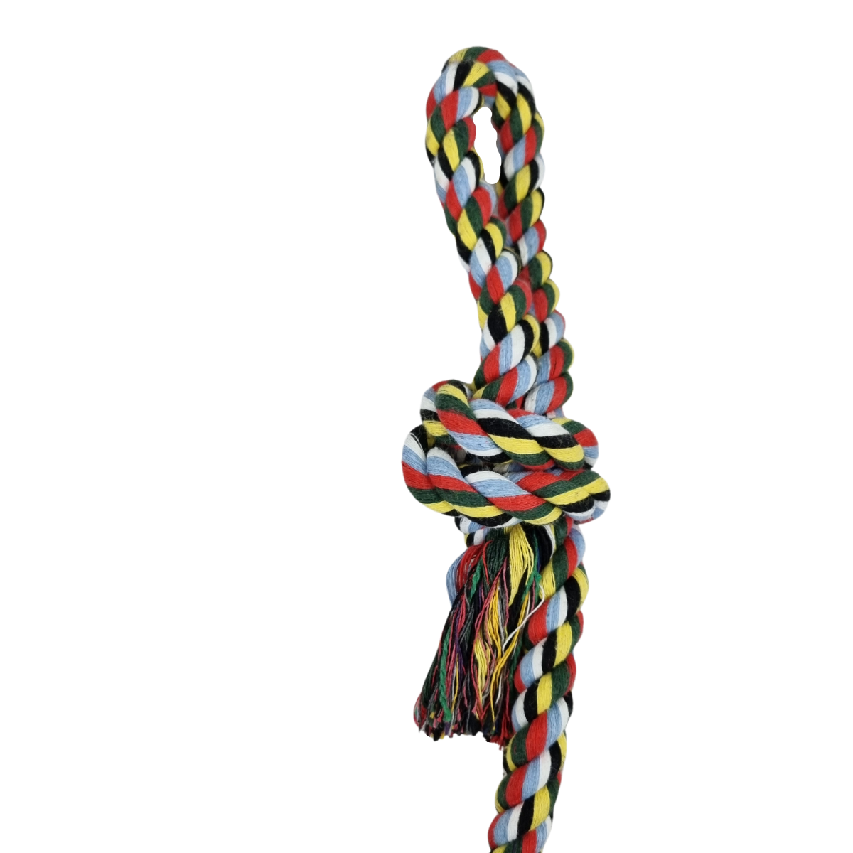 Topmast Knooptouw - Met Flostouw Bal en Handgreep - 50 cm - 215 Gram