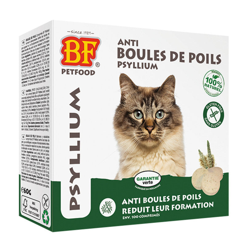 Friandises anti boules de poils Biofood chat