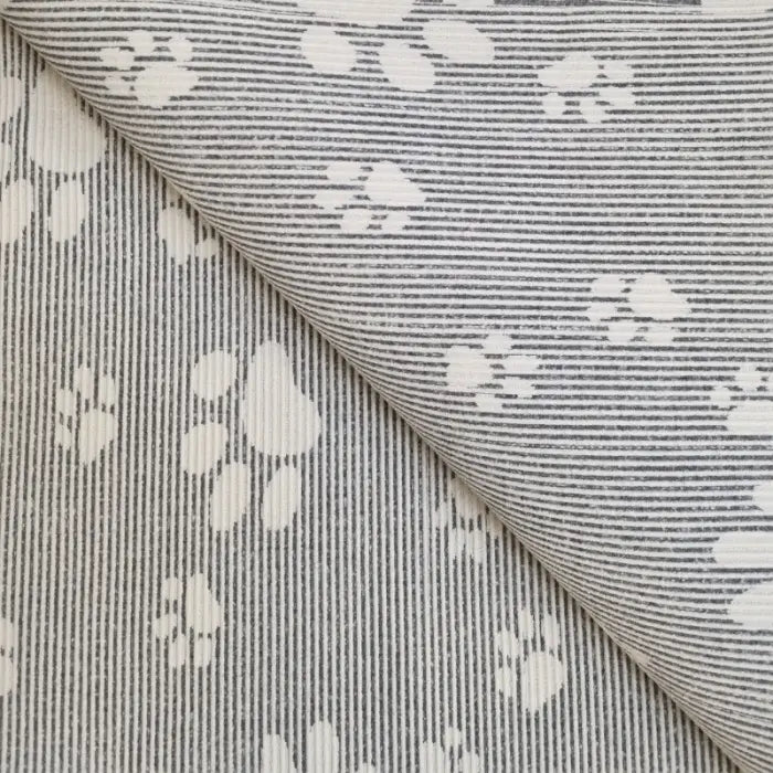 Vetbed à motifs empreintes de pattes deux couleurs – Toutes couleurs Trufféo