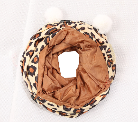 Topmast Leopard Kattentunnel - Speeltunnel 120 x 25 CM