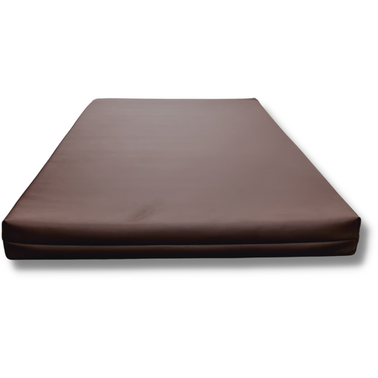 Coussin orthopédique pour chien Topmast - Marron - Aspect cuir