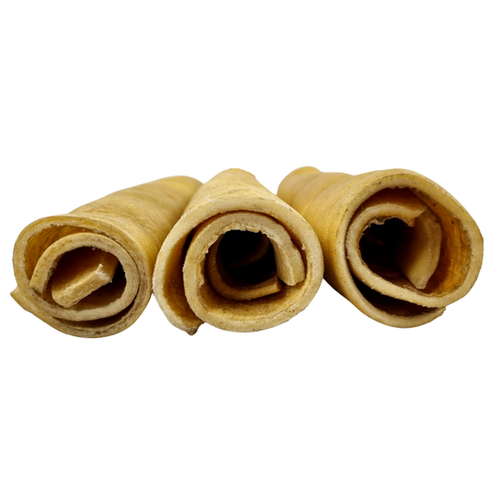 Rouleau de joue de boeuf séché 25-30 cm - par pièce - 250/270 gr