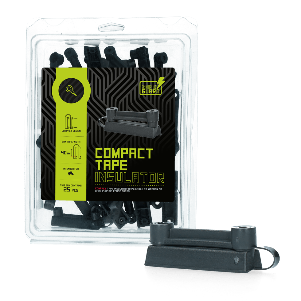 Isolateurs ruban clôture électrique 40 mm – Lot de 25 - Trufféo