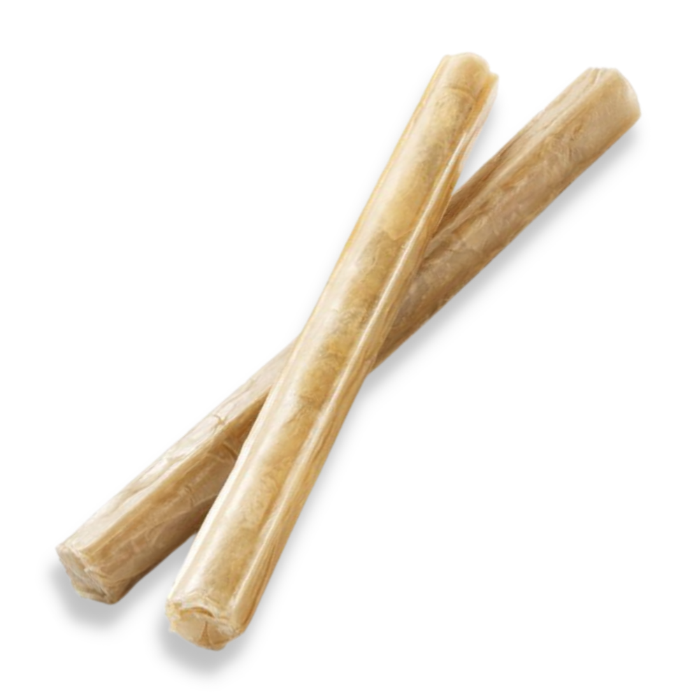 Bâtonnets de mastication en peau de boeuf naturels – Friandise pour chien Trufféo
