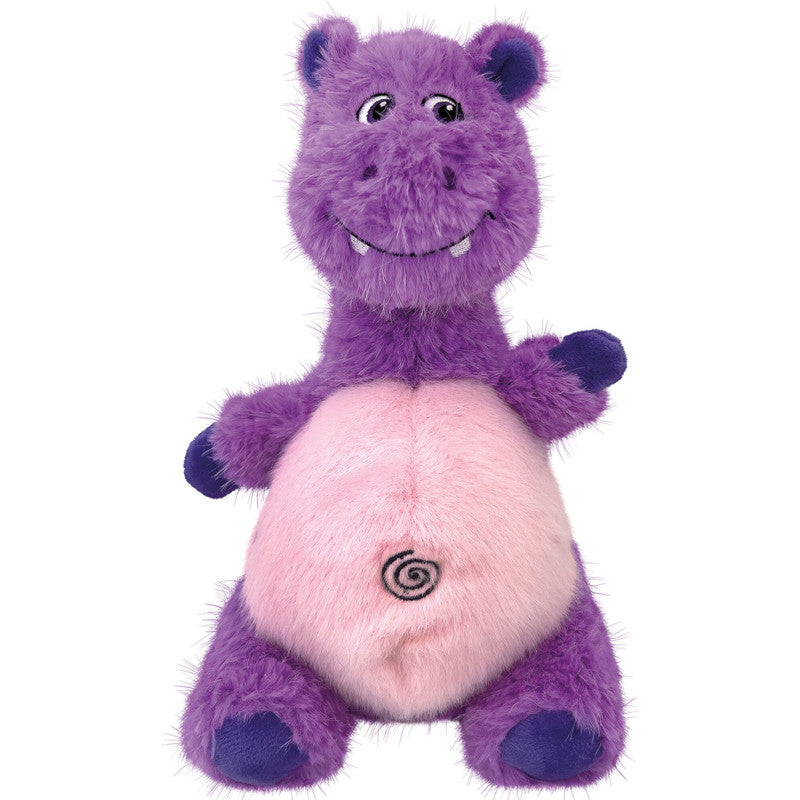 KONG Knots Belly Hippo – Peluche chien M/L 28 cm – Trufféo