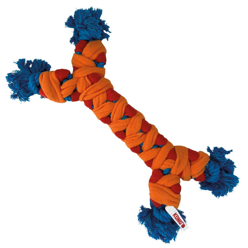 KONG Rope Rally Bone – Os en corde M 38 cm – Trufféo
