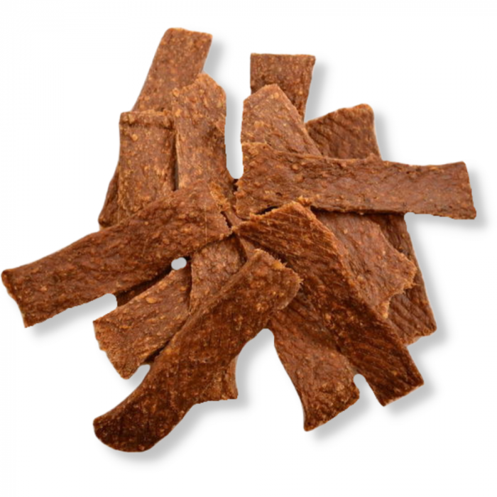 Lanières de viande de lapin – Friandise naturelle pour chien – 100 g