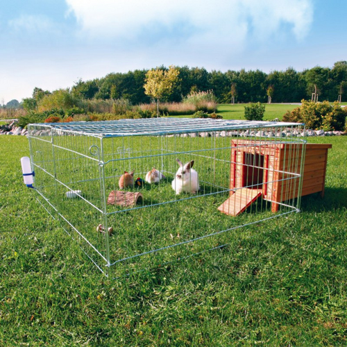 Parc Lapins & Rongeurs Topmast - Acier Galvanisé - Taille XL