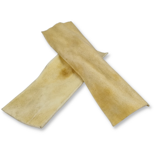 Rouleaux de peau de tête de bœuf – Friandise naturelle de mastication – env. 30 cm