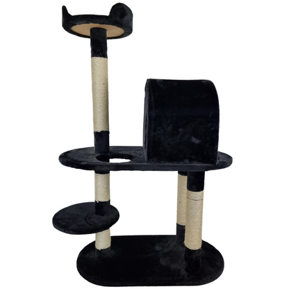 Topmast Krabpaal Fiona - Zwart - 75 x 41 x 124 cm