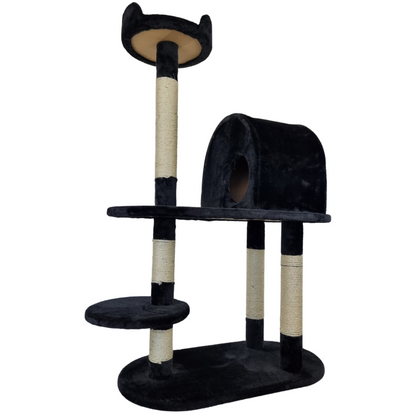 Topmast Krabpaal Fiona - Zwart - 75 x 41 x 124 cm