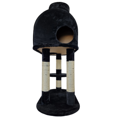 Topmast Krabpaal Fiona - Zwart - 75 x 41 x 124 cm