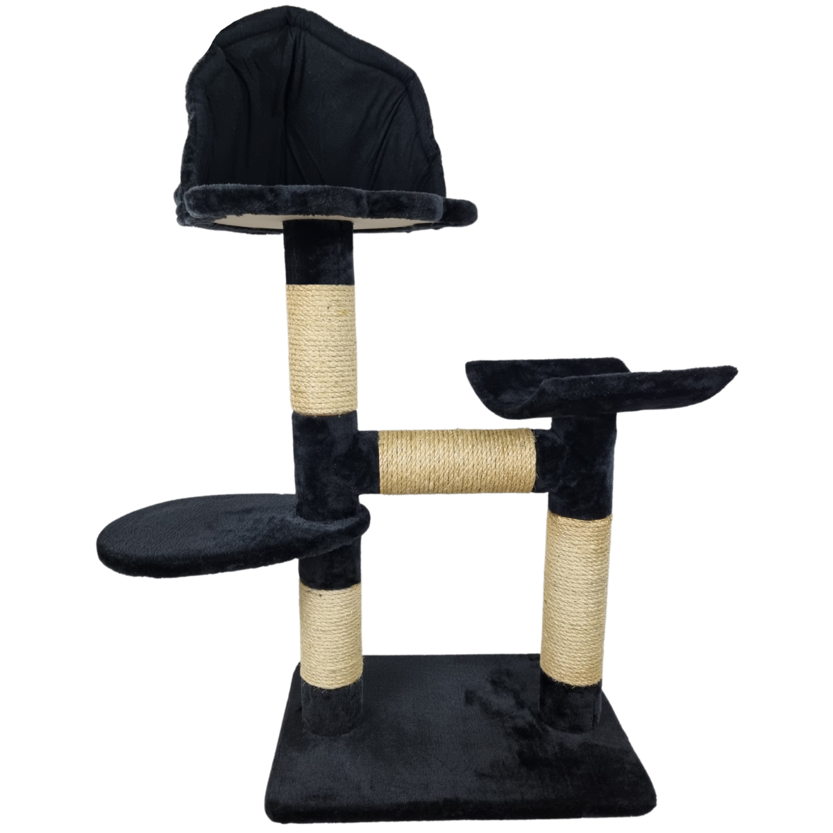 Topmast Krabpaal Kai - Zwart - 50 x 35 x 94 cm