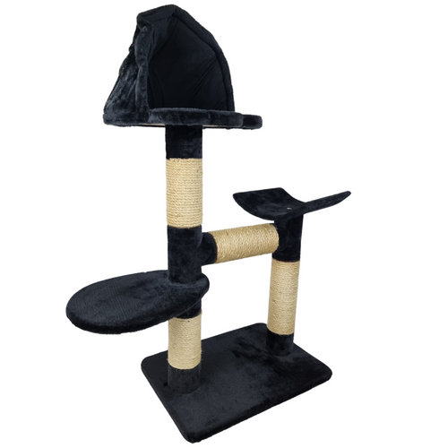 Kai Topmast scratching post - Black - 50 x 35 x 94 cm