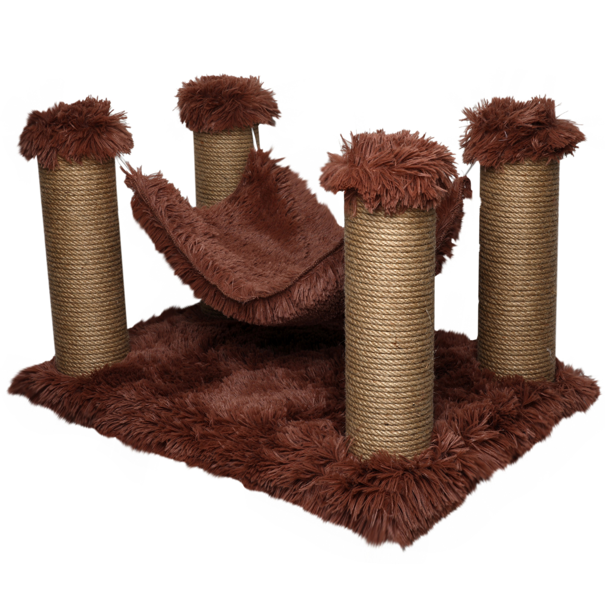 Topmast Krabpaal Fluffy Langhaar - Maui - Bruin