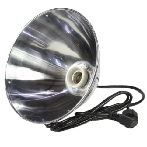 Lampe Chauffante XL avec Réflecteur Extra-Large + Câble Sécurisé