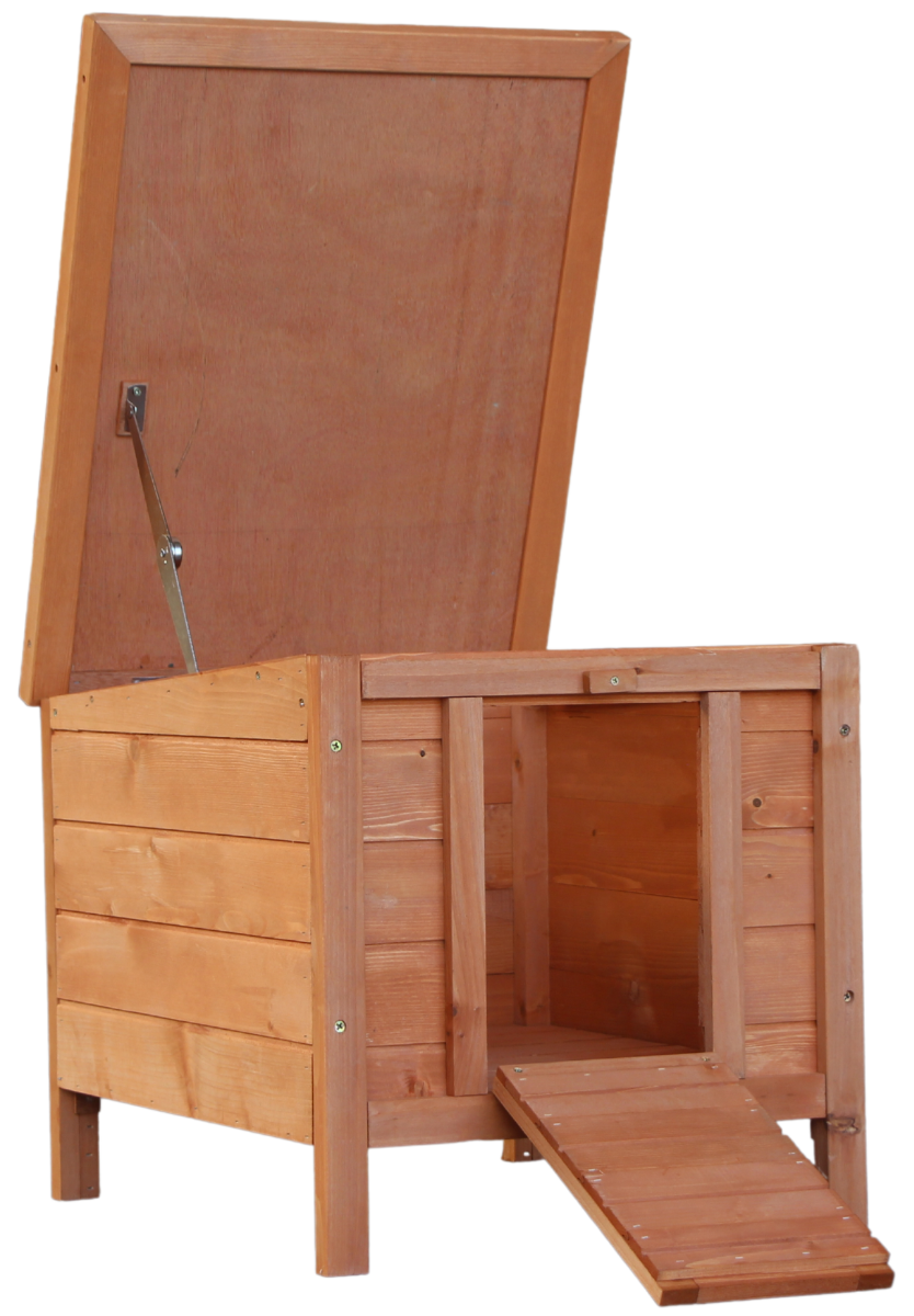 Topmast Konijnenhok Little - 41 x 51 x 46 cm - Voor Buiten - Hout