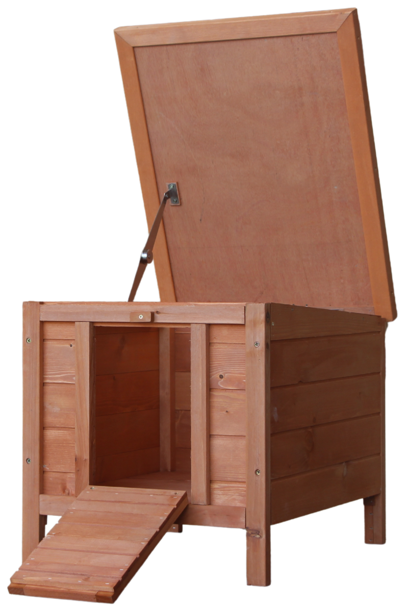 Topmast Konijnenhok Little - 41 x 51 x 46 cm - Voor Buiten - Hout