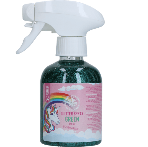 Lucky Horse – Spray pailleté vert 250 ml