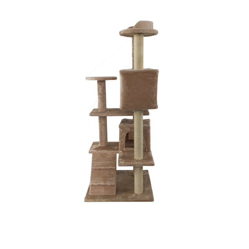 Topmast Krabpaal Mickey - Beige - 50 x 50 x 125 cm