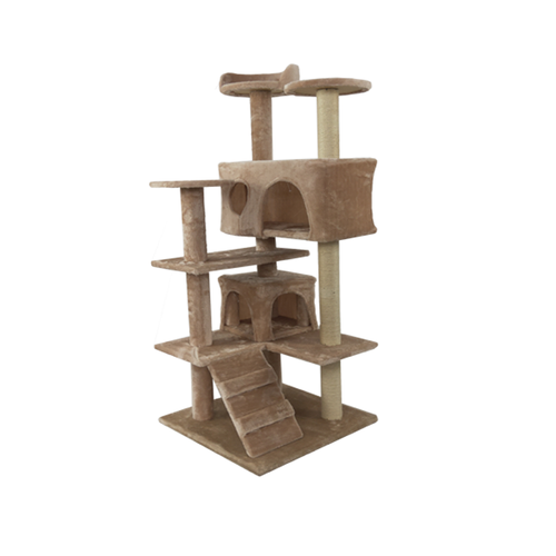 Mickey Mouse Scratching Post Beige - 125 cm of pure feline happiness 